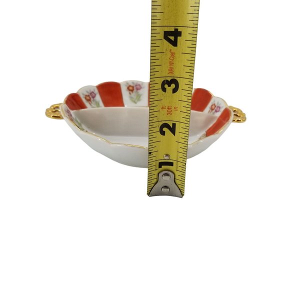 Ucagco China Candy Or Condiment Divided Dish, Occupied Japan - Picture 8 of 8